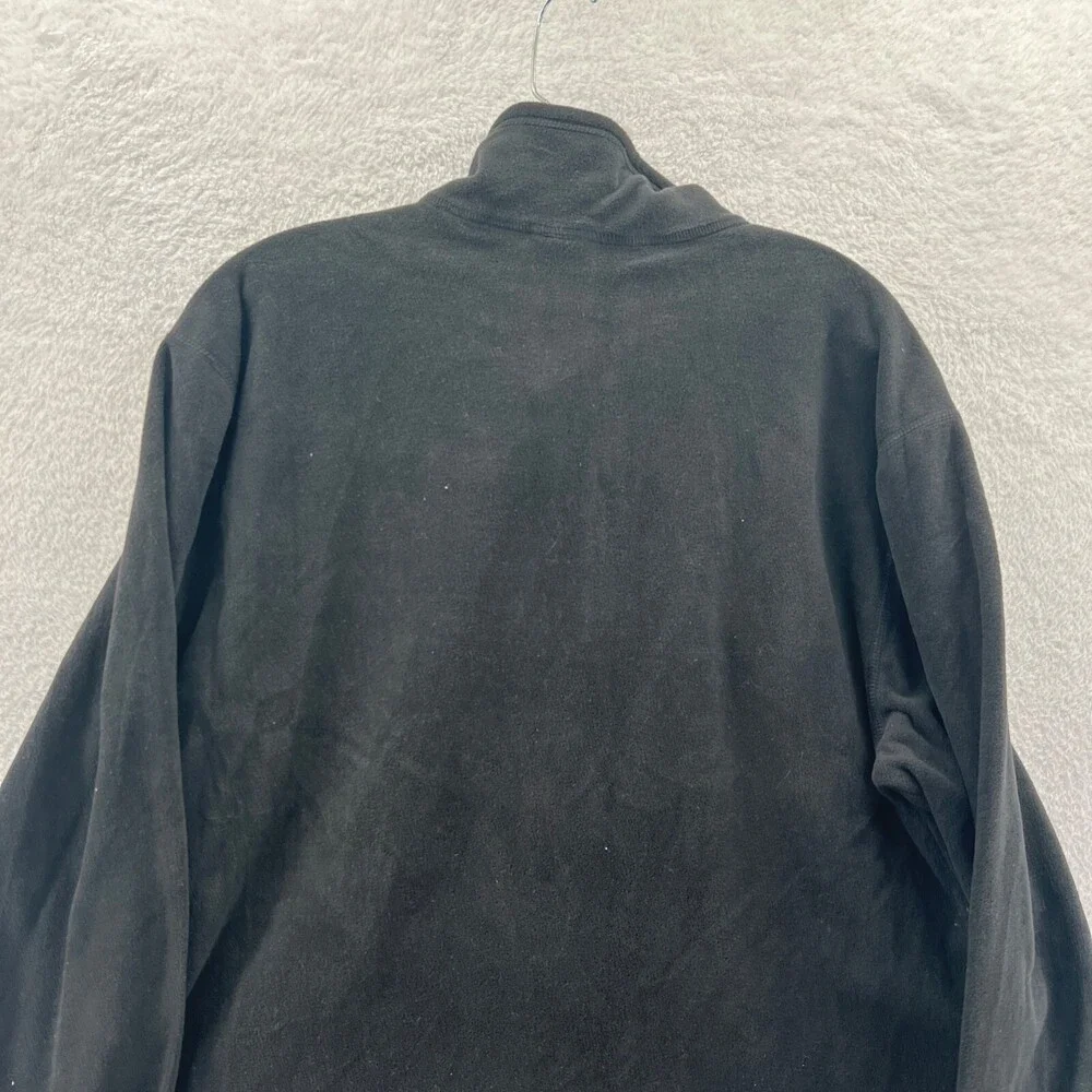 The North Face 1/4 Zip Men Large Black Jumper Pullover Long Sleeve Casual Fleece